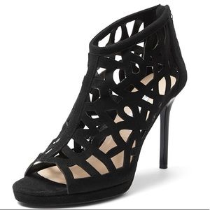 New Diane von Fuerstenberg Delancey suede bootie